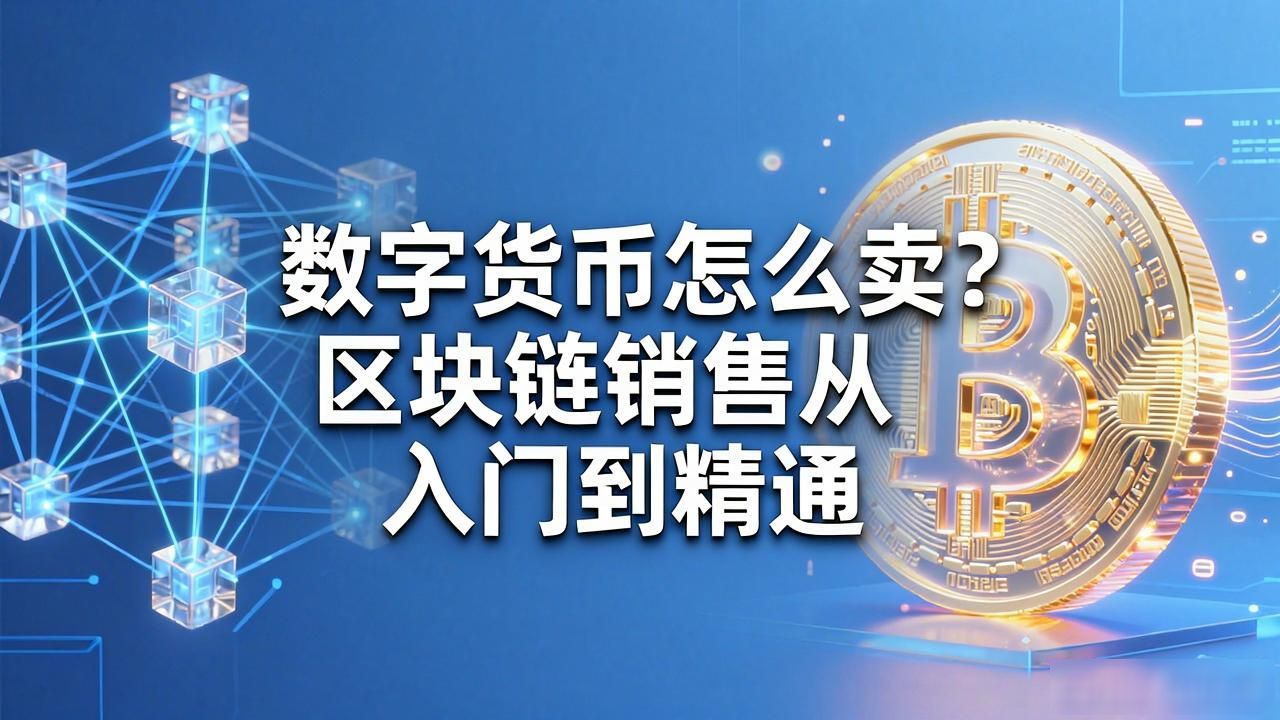 数字货币怎么卖？区块链销售从入门到精通