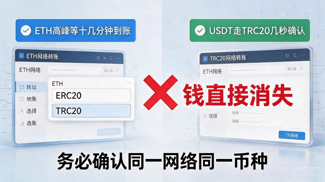 怎么把数字货币赠送给别人？地址填错、网络选错，钱就追不回来了