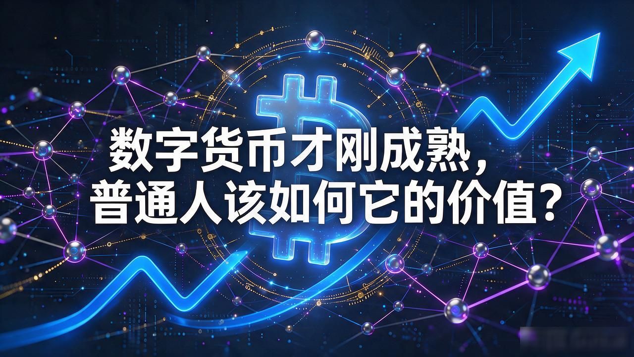 数字货币才刚成熟，普通人该如何看懂它的价值？