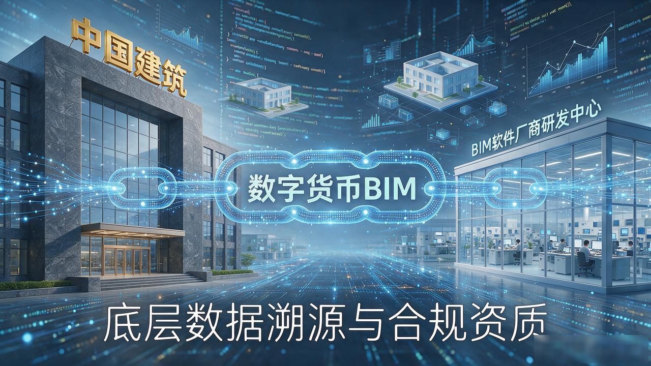 数字货币bim_建筑数据资产代币化流通_BIM数字货币区块链确权