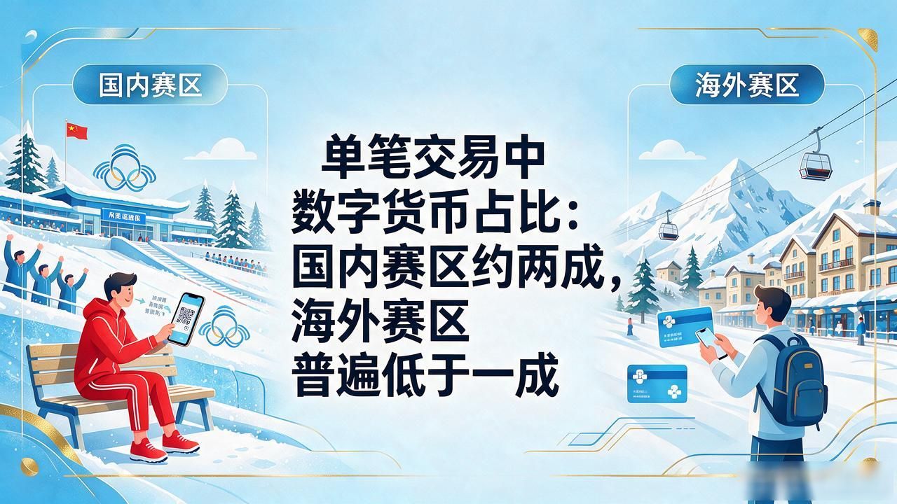 冬奥会数字货币使用率有多高？现场支付到底用了多少