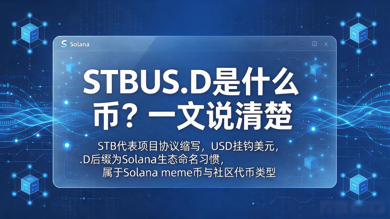STBUS.D是什么币？一文说清楚