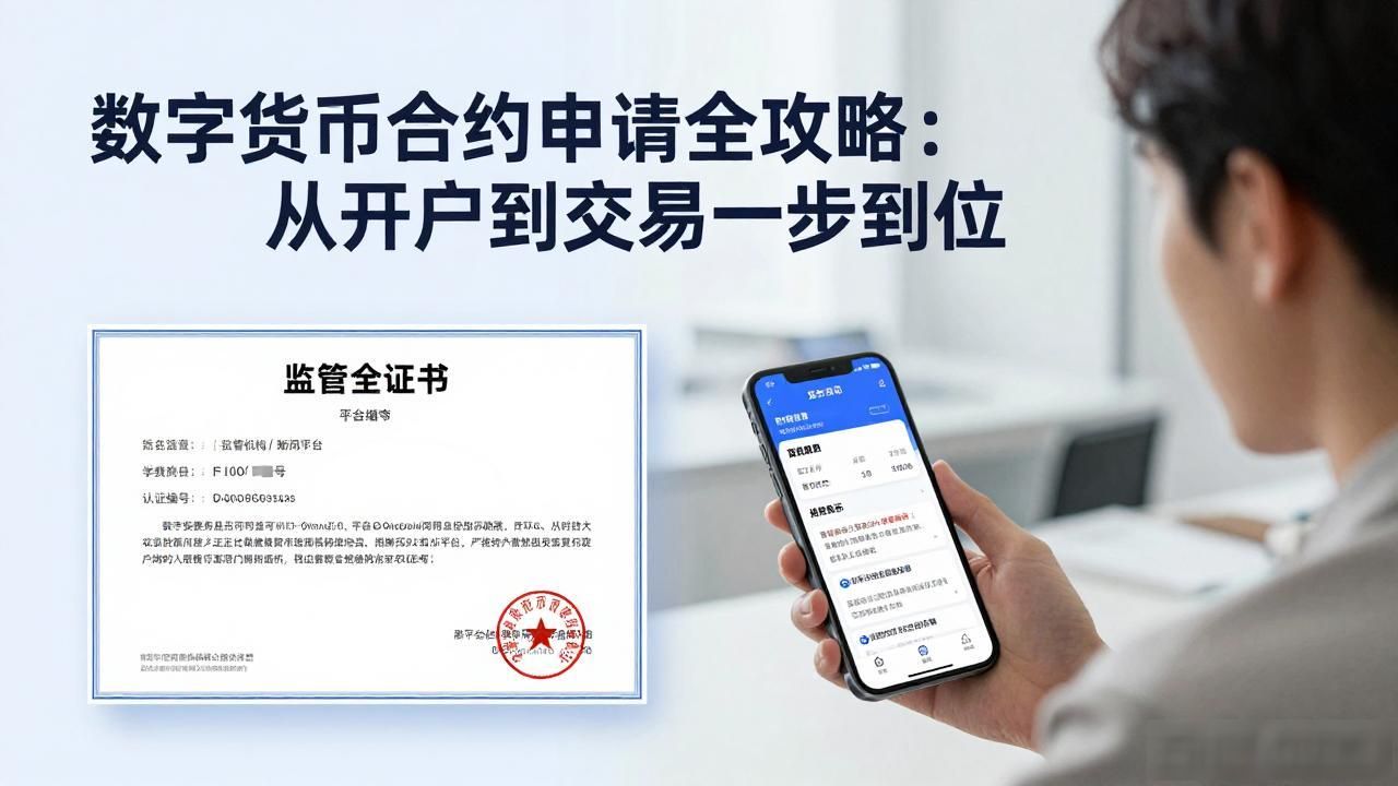 数字货币合约申请全攻略：从开户到交易一步到位