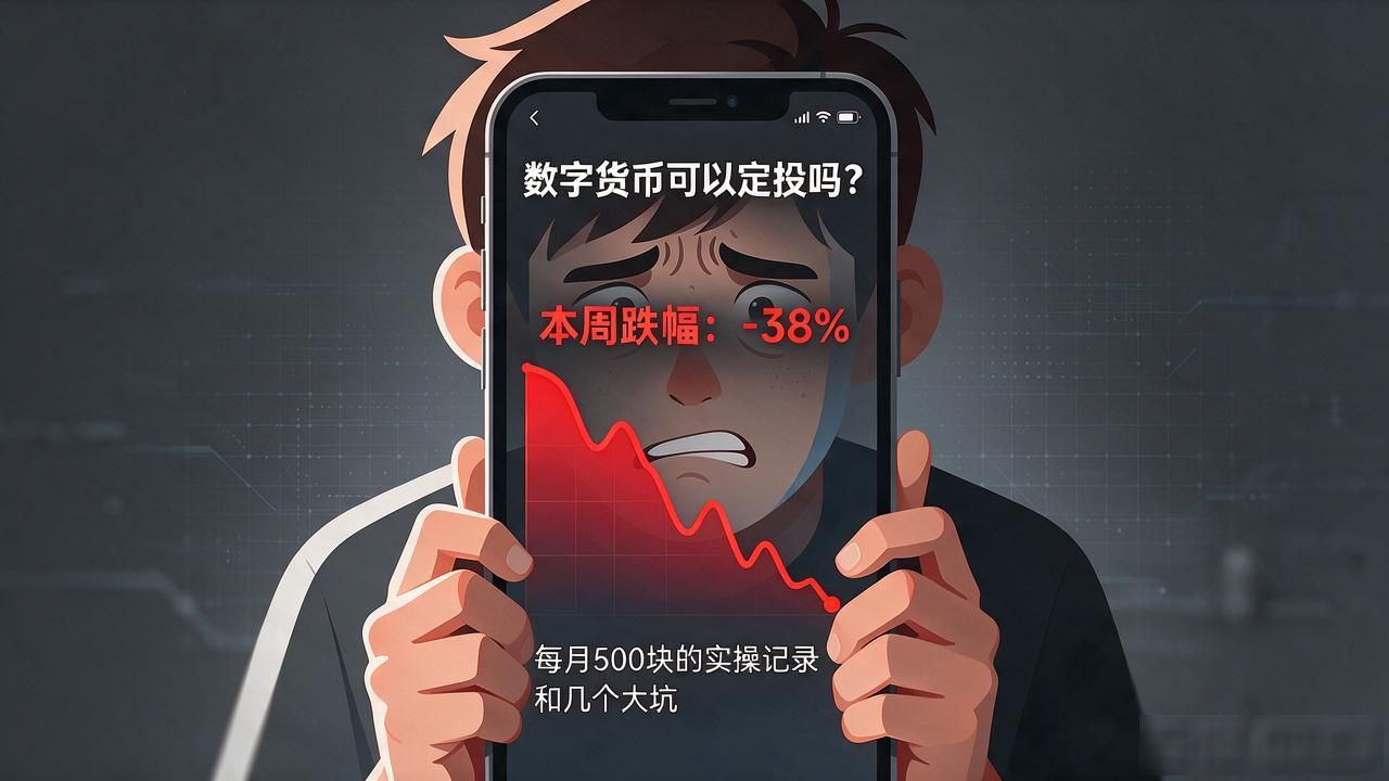 数字货币可以定投吗？每月500块的实操记录和几个大坑