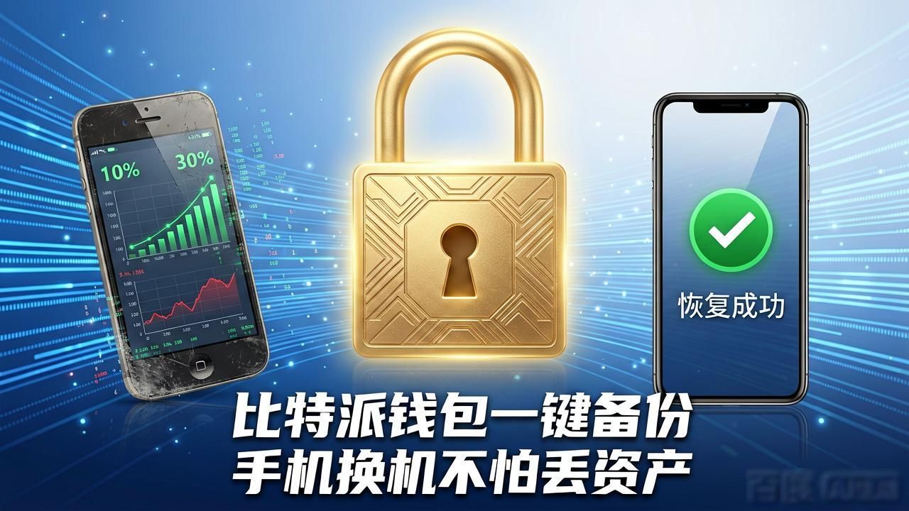 比特派钱包一键备份 手机换机不怕丢资产