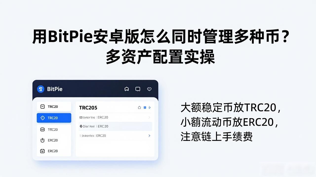 BitPie安卓版_如何通过 BitPie 安卓版实现多资产配置_数字资产多链钱包