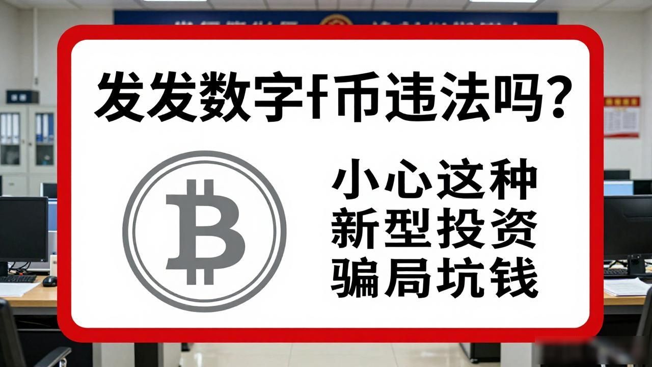 发型数字货币违法吗？小心这种新型投资骗局坑钱