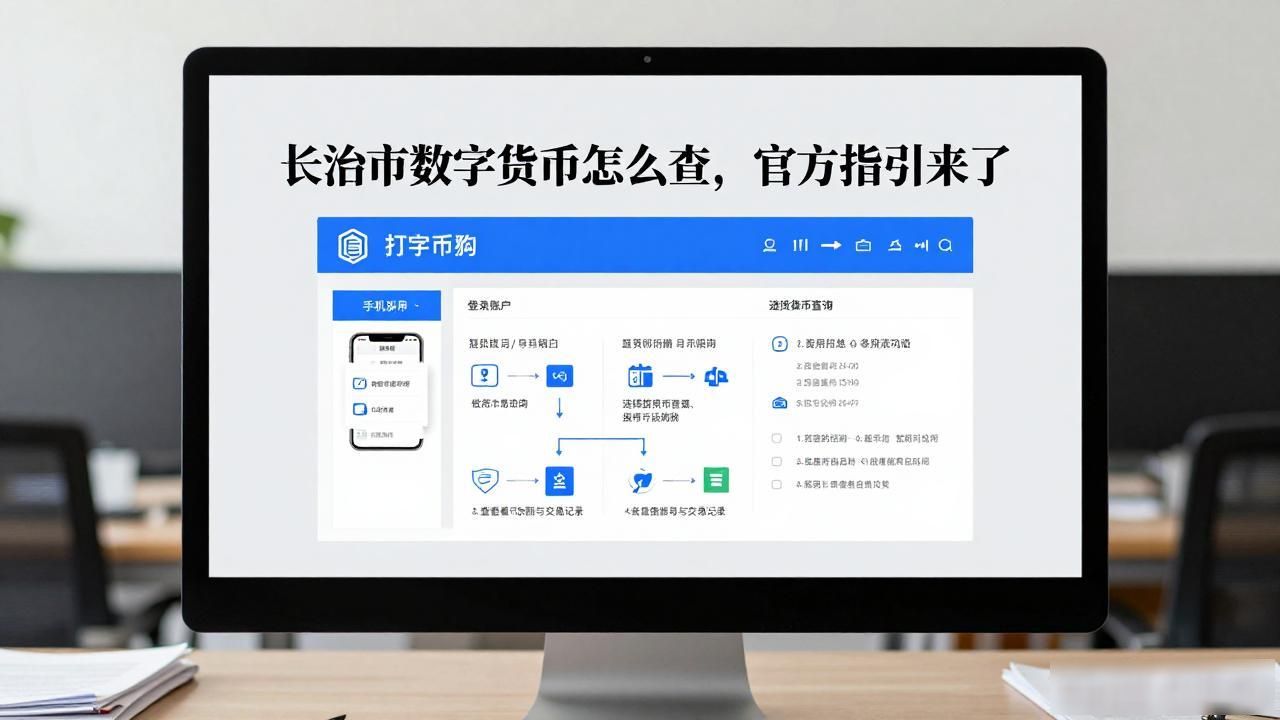 长治市数字货币怎么查，官方指引来了