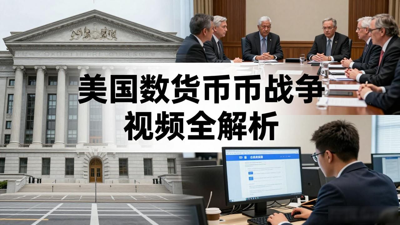 美国数字货币战争视频全解析，币圈老哥带你把监管门道讲透
