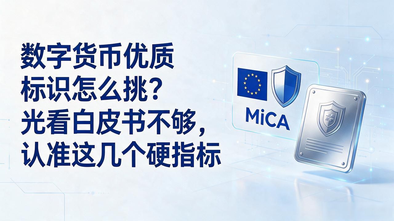 数字货币优质标识怎么挑？光看白皮书不够，认准这几个硬指标